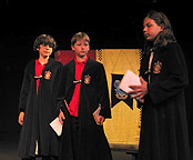 Harry Potter and Ron Weasley meet Hermione Granger