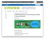 CROSS Workshop on Practical Reproducibility in Systems