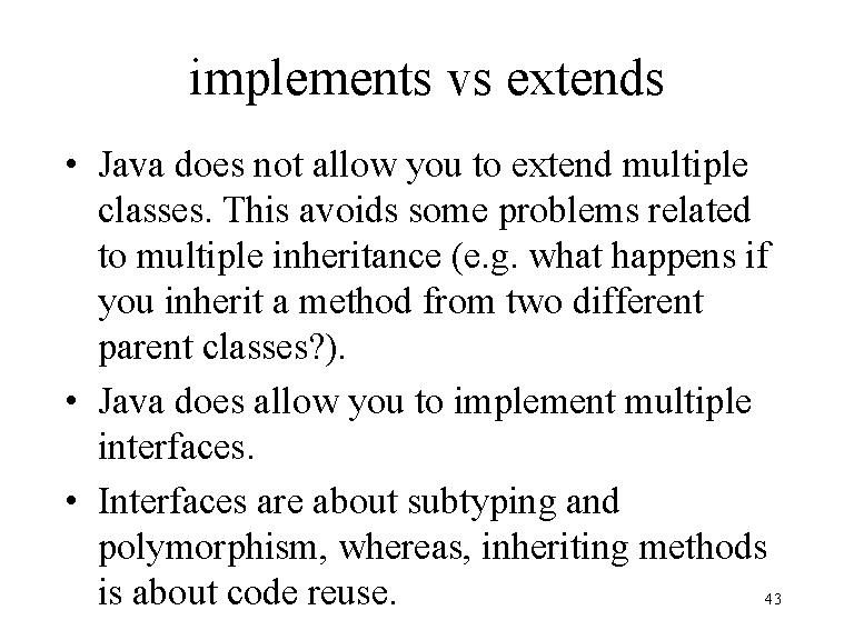 Javarevisited: Difference between extends and implements keywords in Java?  Example Tutorial
