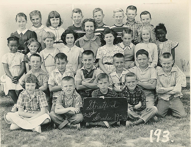 Barbara 3rd Grade 1953-54 1954-05-01