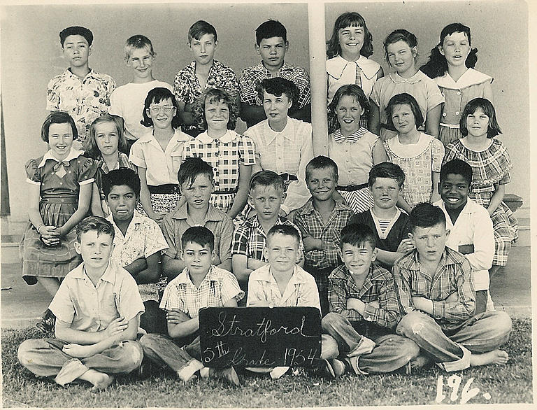 Carol 5th Grade 1953-54 1954-05-01