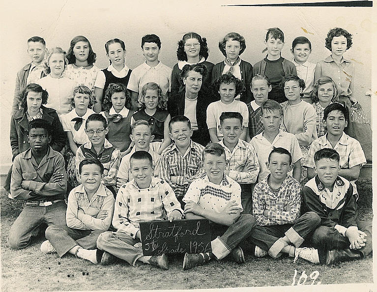Barbara 5th Grade 1955-56 1956-05-01