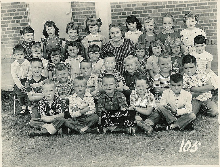 Hiram Kindergarten 1956-57 1957-05-01