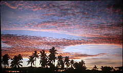 Fiji sunrise