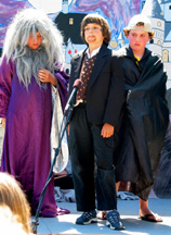 Dumbledore, Crouch, and Ludo Bagman